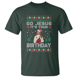 Go Jesus It's Your Birthday Funny Christmas T Shirt TS09 Printyourwear