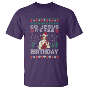 Go Jesus It's Your Birthday Funny Christmas T Shirt TS09 Printyourwear