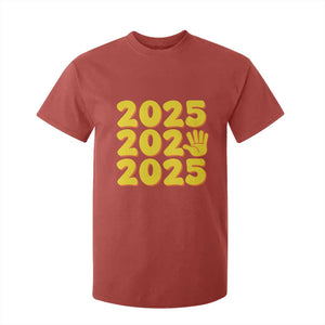 Funny Happy New Year 2025 T Shirt For Kid TS09 Red Print Your Wear