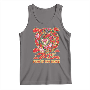 Lunar New Year 2025 Tank Top Year Of The Snake China Traditional TS09 Deep Heather Print Your Wear