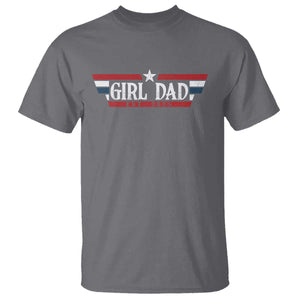 Girl Dad Est 2025 T Shirt New Dad Of Little Girl Daughter TS09 Charcoal Print Your Wear