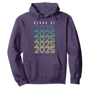 Graduation Hoodie Class Of 2025 Retro TS09 Purple Print Your Wear
