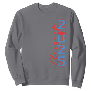 Graduation Class Of 2025 Sweatshirt TS09 Charcoal Print Your Wear
