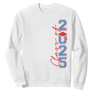 Graduation Class Of 2025 Sweatshirt TS09 White Print Your Wear