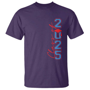 Graduation Class Of 2025 T Shirt TS09 Purple Print Your Wear