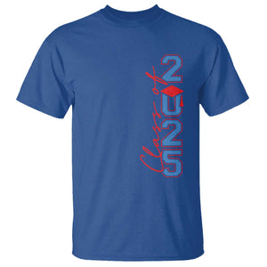 Graduation Class Of 2025 T Shirt TS09 Royal Blue Print Your Wear