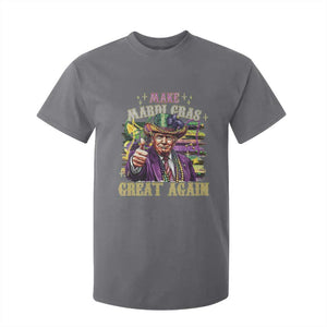 Funny Fat Tuesday Trump T Shirt For Kid Make Mardi Gras Great Again TS09 Charcoal Print Your Wear
