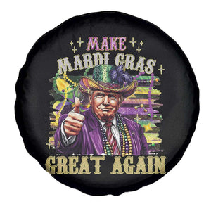 Funny Fat Tuesday Trump Spare Tire Cover Make Mardi Gras Great Again TS09 Print Your Wear