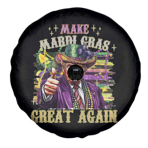 Funny Fat Tuesday Trump Spare Tire Cover Make Mardi Gras Great Again TS09 Print Your Wear