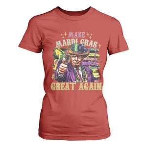 Funny Fat Tuesday Trump T Shirt For Women Make Mardi Gras Great Again TS09 Red Print Your Wear