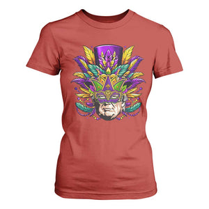 Mardi Gras Mask Trump T Shirt For Women Fat Tuesday NOLA Louisiana TS09 Red Print Your Wear