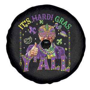 Funny Trump Mardi Gras Spare Tire Cover It's Mardi Gras Y'all TS09 Print Your Wear