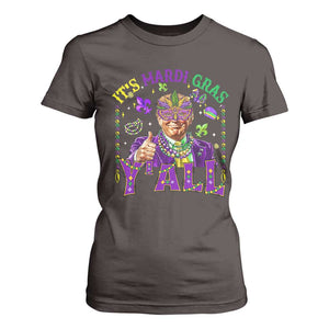 Funny Trump Mardi Gras T Shirt For Women It's Mardi Gras Y'all TS09 Dark Chocolate Print Your Wear