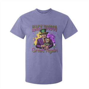 Trump Mardi Gras T Shirt For Kid Make Voodoo Great Again Voo Doo Doll TS09 Violet Print Your Wear