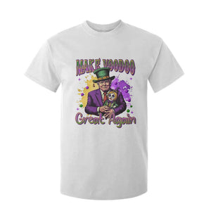 Trump Mardi Gras T Shirt For Kid Make Voodoo Great Again Voo Doo Doll TS09 White Print Your Wear