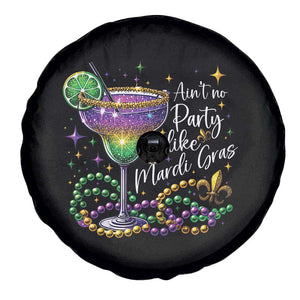 Ain't No Party Like Mardi Gras Spare Tire Cover Fat Tuesday Louisiana Drinking Team TS09 Print Your Wear