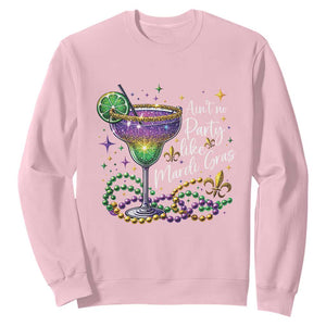 Ain't No Party Like Mardi Gras Sweatshirt Fat Tuesday Louisiana Drinking Team TS09 Light Pink Print Your Wear