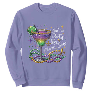 Ain't No Party Like Mardi Gras Sweatshirt Fat Tuesday Louisiana Drinking Team TS09 Violet Print Your Wear