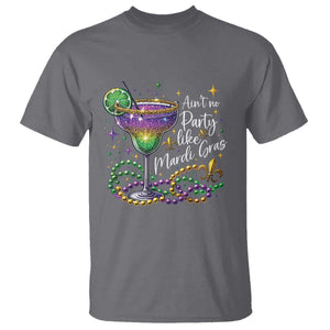 Ain't No Party Like Mardi Gras T Shirt Fat Tuesday Louisiana Drinking Team TS09 Charcoal Print Your Wear