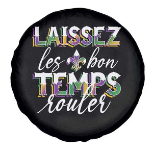Mardi Gras Spare Tire Cover Laissez Les Bon Temps Rouler TS09 Print Your Wear