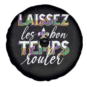 Mardi Gras Spare Tire Cover Laissez Les Bon Temps Rouler TS09 Print Your Wear