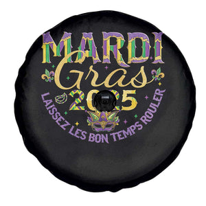 Mardi Gras 2025 Spare Tire Cover Laissez Les Bon Temps Rouler TS09 Print Your Wear