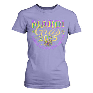 Mardi Gras 2025 T Shirt For Women Laissez Les Bon Temps Rouler TS09 Violet Print Your Wear