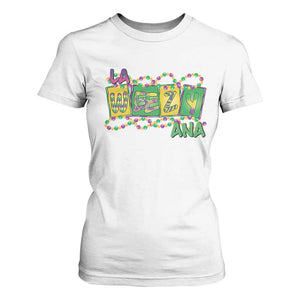 Mardi Gras La Weezy Ana T Shirt For Women TS09 White Print Your Wear