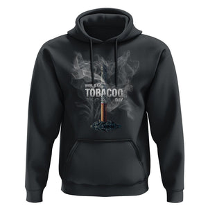 World No Tobacco Day Anti Smoking Hoodie TS09 Black Print Your Wear