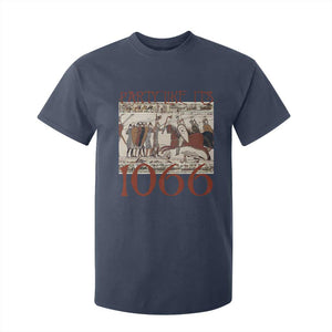 Medieval Bayeux Tapestry Hastings 1066 T Shirt For Kid Funny Party Like It's 1066 History Lover TS09 Navy Print Your Wear