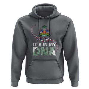 Haitian Hoodie It's In My DNA Haiti Patriotic TS09 Charcoal Printyourwear