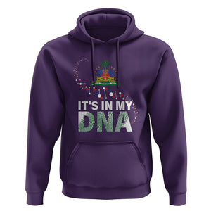Haitian Hoodie It's In My DNA Haiti Patriotic TS09 Purple Printyourwear