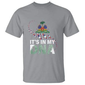 Haitian T Shirt It's In My DNA Haiti Patriotic TS09 Sport Gray Printyourwear