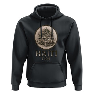 Haitian Hoodie Revolution 1804 Haiti Flag Vintage TS09 Black Printyourwear