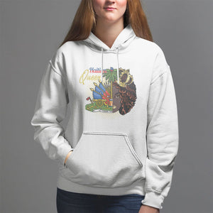 Haitian Princess Hoodie Proud Ayiti Woman Girl Haiti TS09 White Printyourwear