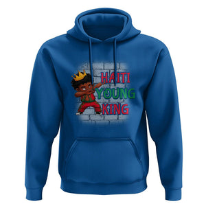 Haiti Young King Haitian Black Boys Kids Hoodie TS09 Royal Blue Printyourwear