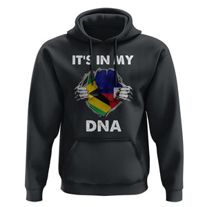 Haitian Jamaican Hoodie It's In My DNA TS09 Black Printyourwear