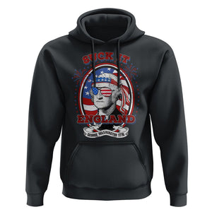 Funny George Washington Hoodie Suck It England 1776 4th Of July TS09 Black Print Your Wear