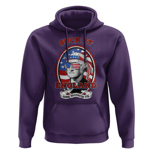 Funny George Washington Hoodie Suck It England 1776 4th Of July TS09 Purple Print Your Wear