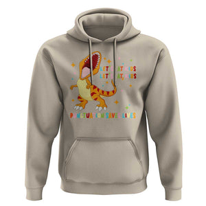 Funny Teacher Hoodie Let's Eat Kid Punctuation Saves Lives TS09 Sand Print Your Wear