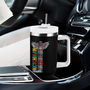 Native American Alaska Tumbler With Handle Ketchikan Totem Pole TS09 Print Your Wear