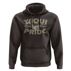 Yaqui Pride Hoodie Native American Indian Indigenous TS09 Dark Chocolate Print Your Wear