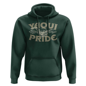 Yaqui Pride Hoodie Native American Indian Indigenous TS09 Dark Forest Green Print Your Wear