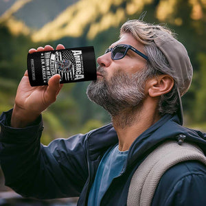 American Indian 4 in 1 Can Cooler Tumbler America Was Born On My Land TS09 Print Your Wear