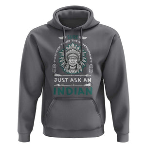 American Indian Hoodie You Can Trust The Government TS09 Charcoal Print Your Wear