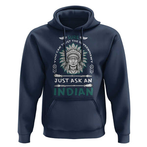 American Indian Hoodie You Can Trust The Government TS09 Navy Print Your Wear