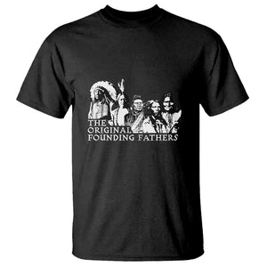 Native American Indian Original Founding Fathers T Shirt TS09 Black Print Your Wear