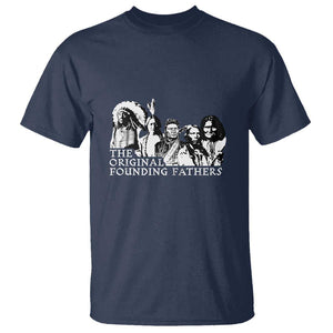 Native American Indian Original Founding Fathers T Shirt TS09 Navy Print Your Wear
