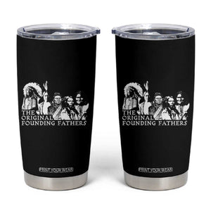 Native American Indian Original Founding Fathers Tumbler Cup TS09 Black Print Your Wear