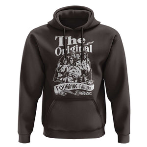 Native American Indian Hoodie Original Founding Fathers TS09 Dark Chocolate Print Your Wear